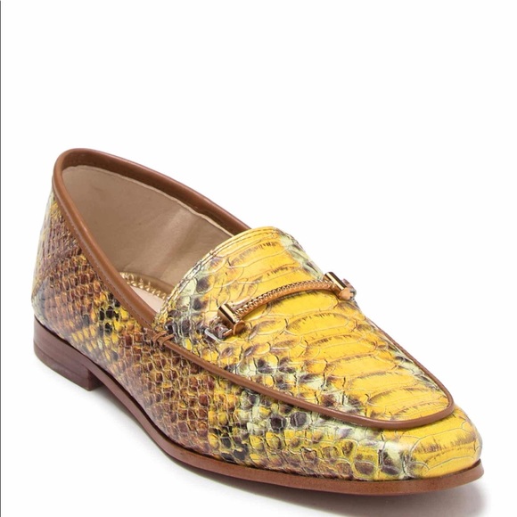 Sam Edelman Shoes - Sam Edelman Lior Snakeskin Printed Loafer